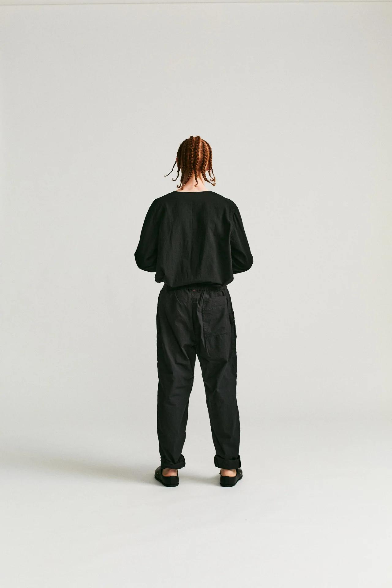 DOUBLE DYED JOG AH DOUBLE PANT - LCOT - ONYX - Image 5